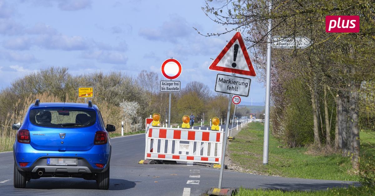 Sanierung der Ortsdurchfahrt Leeheim macht dem Gewerbe Sorge